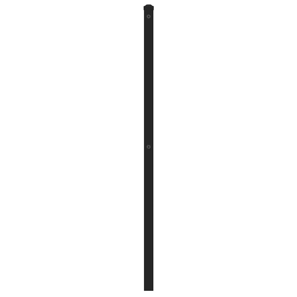 vidaXL Kopfteil Sonoma-Eiche 80 cm Eisen und Holzwerkstoff