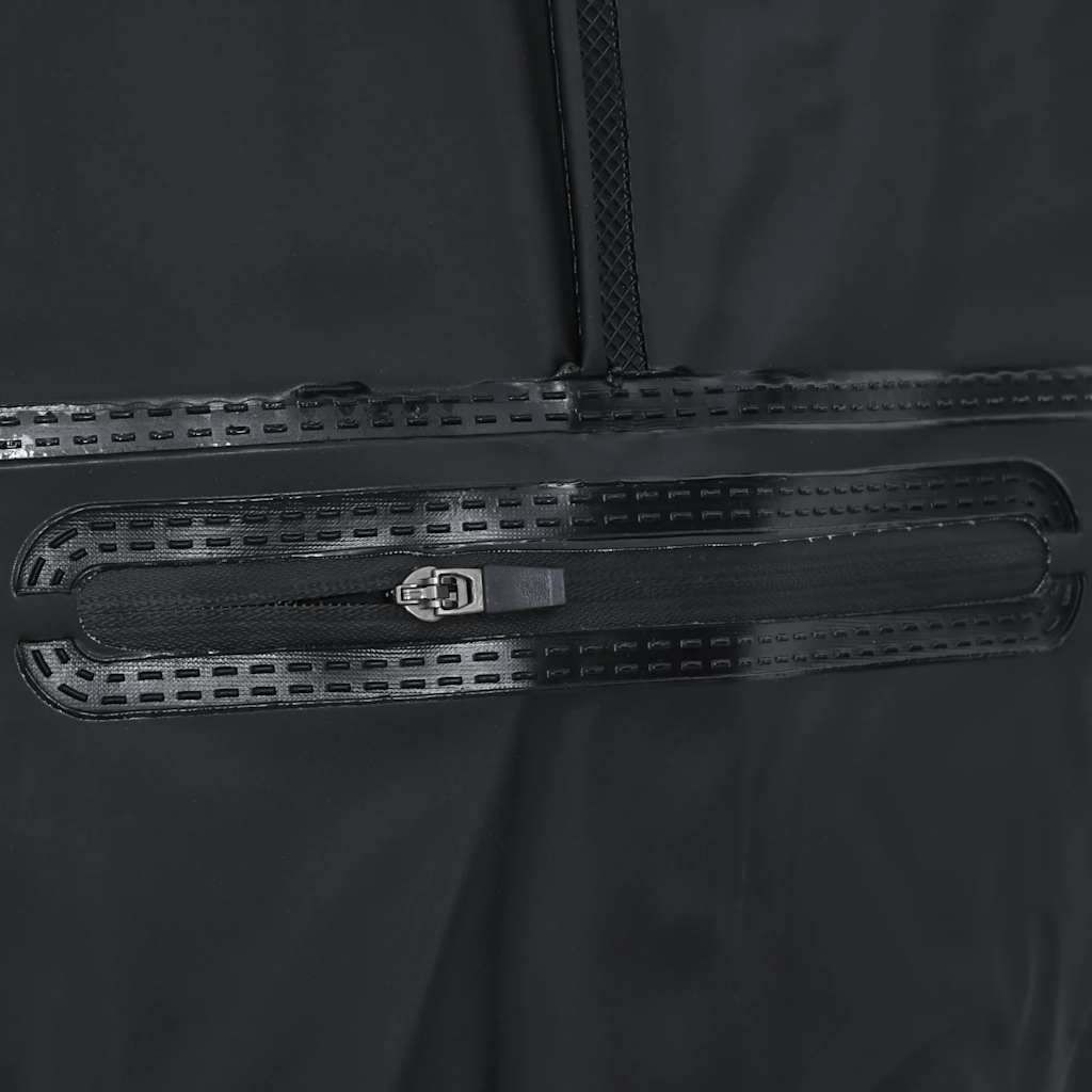 Wathose mit Stiefeln und Gürtel Schwarz Größe 42