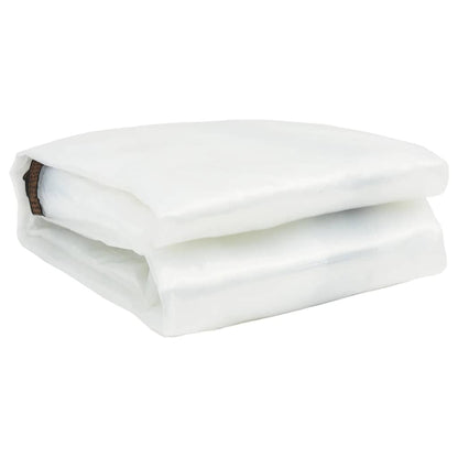 Transparente Plane mit Ösen 1x10 m Polyethylen