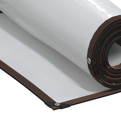 Klare Plane mit Ösen 2x2 m Polyethylen