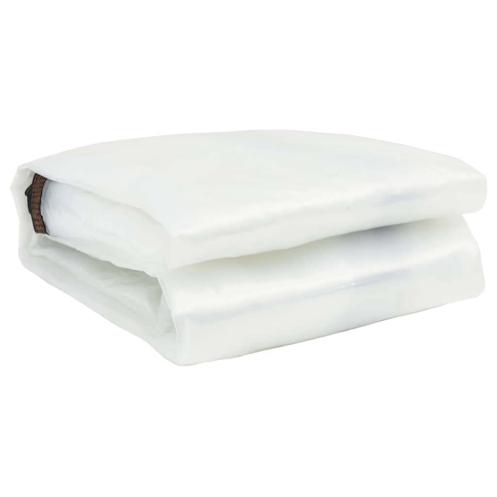 Transparente Plane mit Ösen 5x12 m Polyethylen