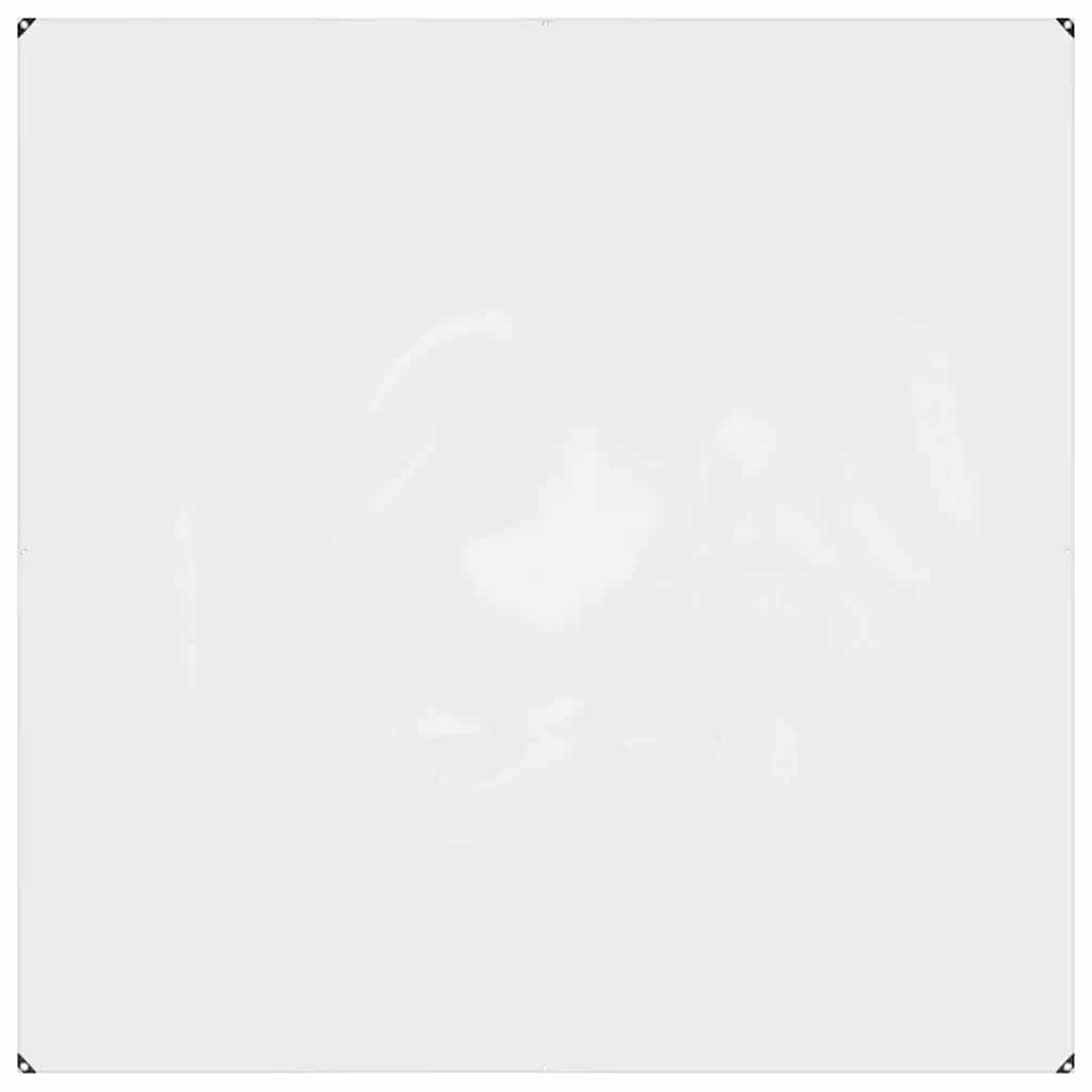 Klare Plane mit Ösen 2x2 m PVC