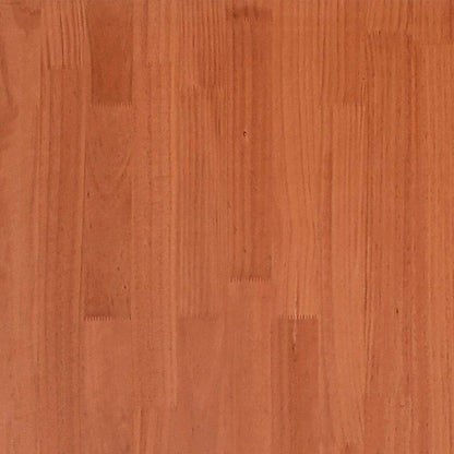 vidaXL Lit en bois massif sans matelas Marron ciré 140x200 cm Bois de pin