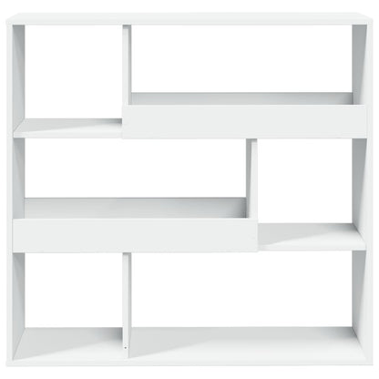 vidaXL Bücherregal/Raumteiler Weiß 100x33x94,5 cm