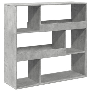 vidaXL Bibliothèque/Séparateur de Pièce Gris Béton 100x33x94,5 cm
