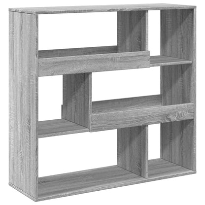 vidaXL Bücherregal/Raumteiler Grau Sonoma 100x33x94,5 cm