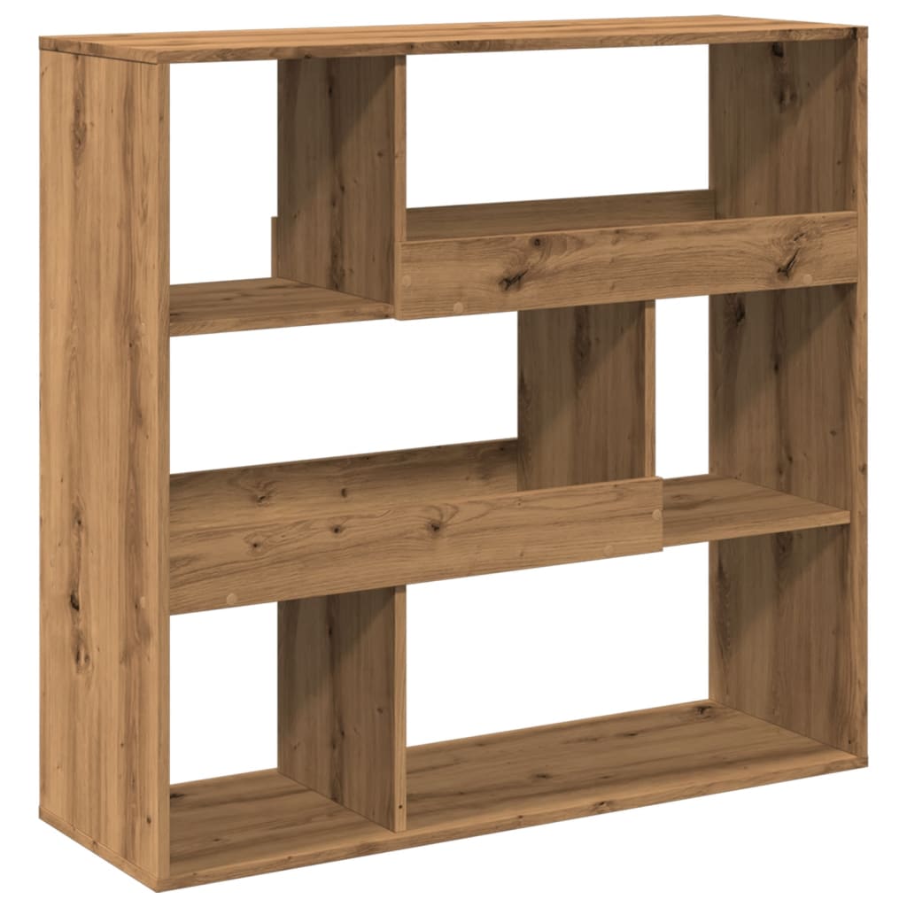 vidaXL Bibliothèque/Séparateur de pièce Chêne artisan 100x33x94,5 cm
