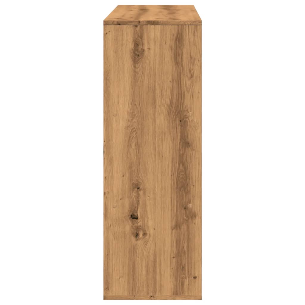 vidaXL Bibliothèque/Séparateur de pièce Chêne artisan 100x33x94,5 cm