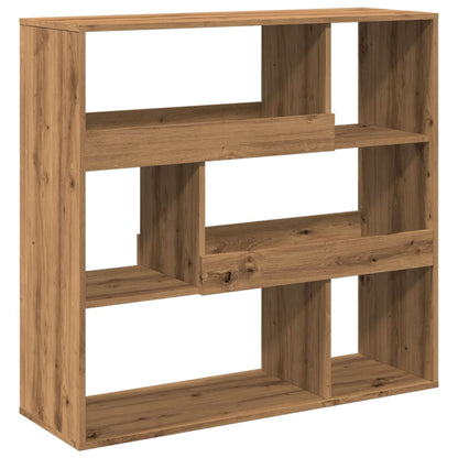 vidaXL Bibliothèque/Séparateur de pièce Chêne artisan 100x33x94,5 cm