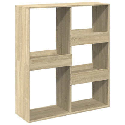 vidaXL Bücherregal/Raumteiler Sonoma-Eiche 100x33x115 cm