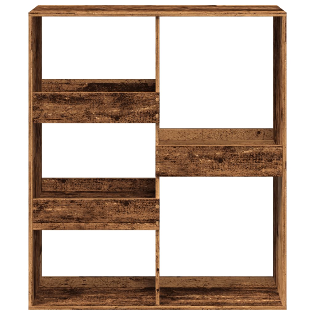 vidaXL Étagère/Séparateur de pièce aspect bois recyclé 100x33x115 cm