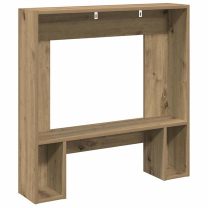 Kaminumrandung Artisan-Eiche 81x18x82 cm Holzwerkstoff