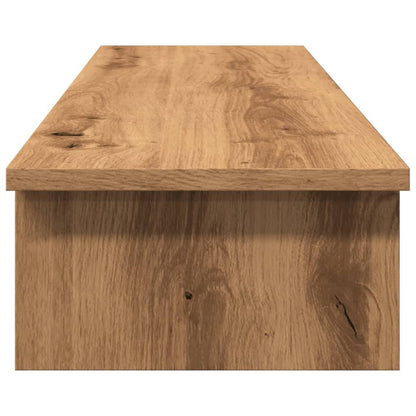 Monitorständer Artisan-Eiche 100x27x15 cm Holzwerkstoff