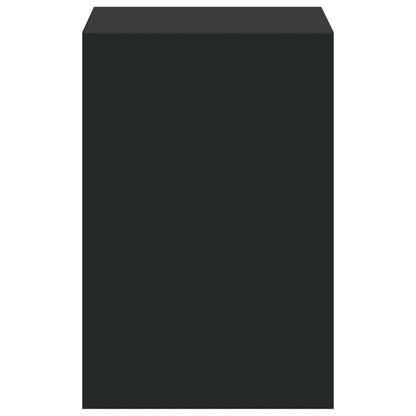 Monitorständer mit Schreibtisch-Organizer Schwarz Holzwerkstoff