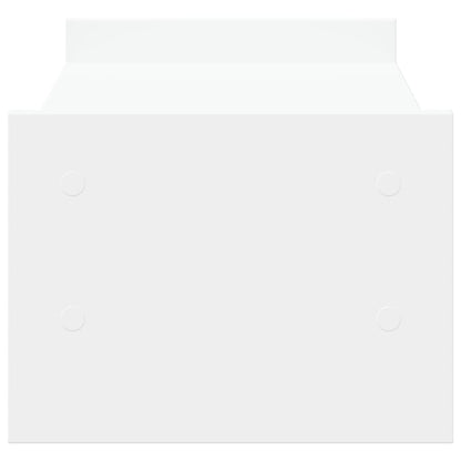 Monitorständer Weiß 50x27x20 cm Holzwerkstoff