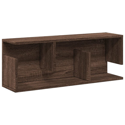 vidaXL Armoire murale 80x20x30 cm aspect chêne bois d'ingénierie