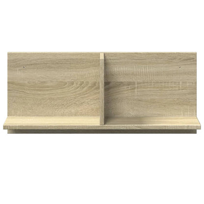 vidaXL Armoire murale 70x16,5x30 cm en aggloméré coloris chêne Sonoma