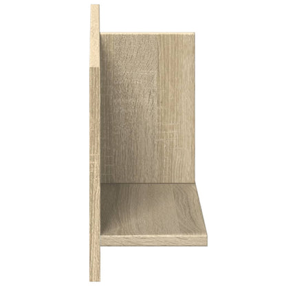 vidaXL Armoire murale 70x16,5x30 cm en aggloméré coloris chêne Sonoma