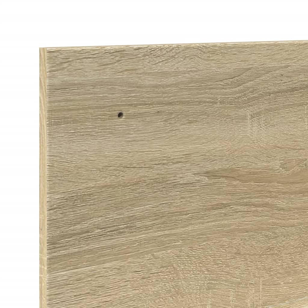 vidaXL Armoire murale 70x16,5x30 cm en aggloméré coloris chêne Sonoma