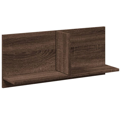 vidaXL Meuble haut 70x16,5x30 cm Marron Aspect chêne Bois d'ingénierie