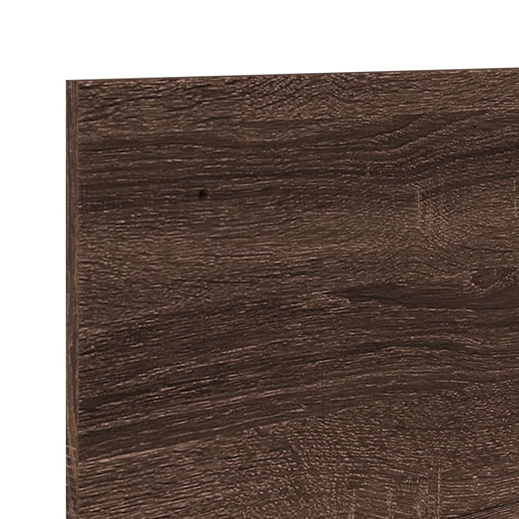 vidaXL Meuble haut 70x16,5x30 cm Marron Aspect chêne Bois d'ingénierie