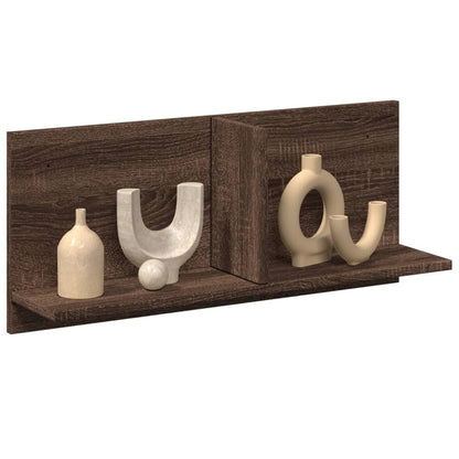 vidaXL Meuble haut 70x16,5x30 cm Marron Aspect chêne Bois d'ingénierie