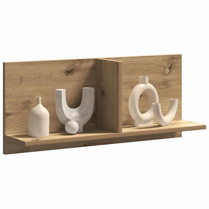 vidaXL Armoire murale 70x16,5x30 cm Chêne artisan aggloméré