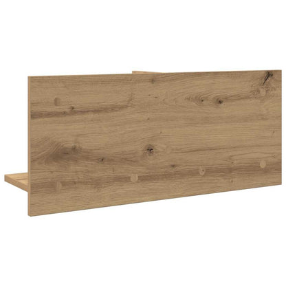 vidaXL Armoire murale 70x16,5x30 cm Chêne artisan aggloméré