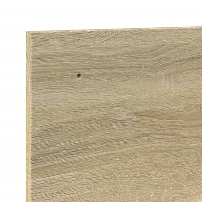 vidaXL Wandschrank 100x16,5x30 cm Sonoma Eiche Holzwerkstoff