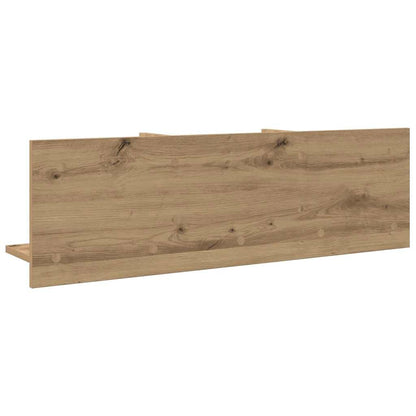 vidaXL Wandschrank 100x16,5x30 cm Artisan-Eiche Holzwerkstoff