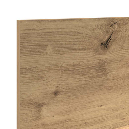 vidaXL Wandschrank 100x16,5x30 cm Artisan-Eiche Holzwerkstoff