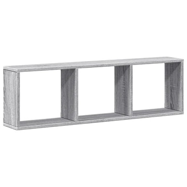 vidaXL Meuble haut 100x16x30 cm Gris Sonoma Bois d'ingénierie