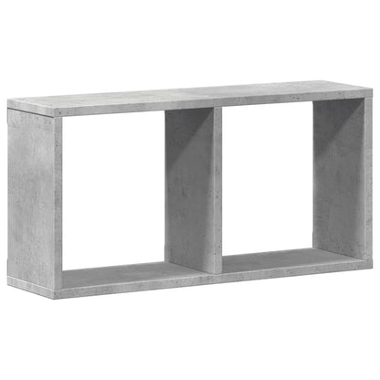 vidaXL Armoire murale 60x16x30 cm gris béton en bois d'ingénierie
