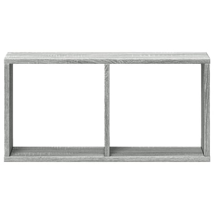 vidaXL Armoire murale 60x16x30 cm Gris Sonoma Bois d'ingénierie