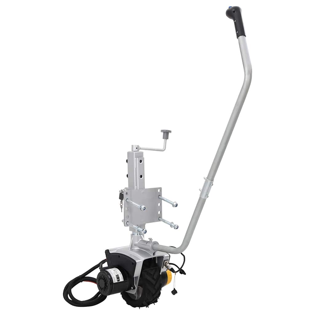 Stützrad für Anhänger 12 V 550 W Aluminium