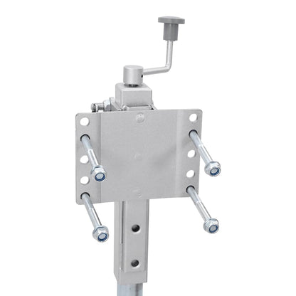 Stützrad für Anhänger 12 V 550 W Aluminium