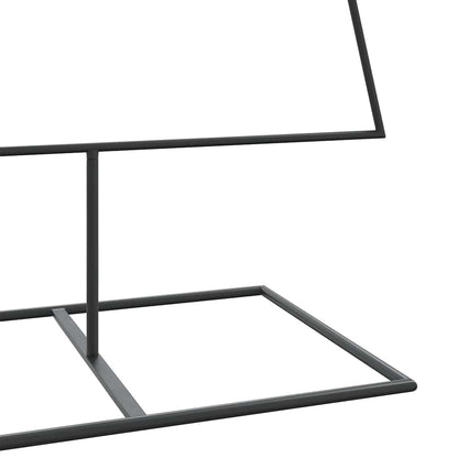 vidaXL Metall-Weihnachtsbaum für Dekorationen Schwarz 180 cm