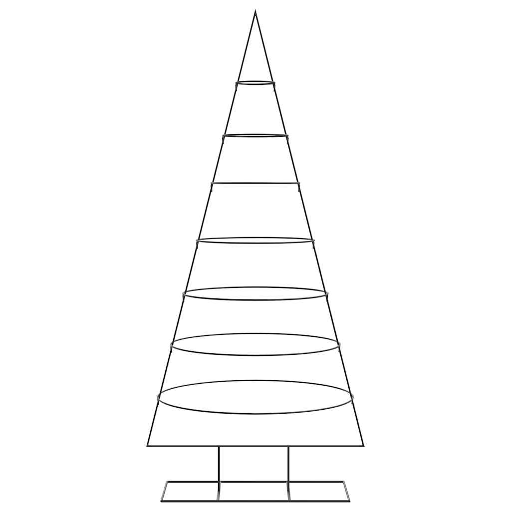 Metall-Weihnachtsbaum zum Dekorieren Schwarz 210 cm