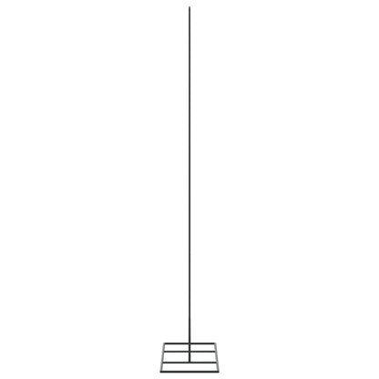 vidaXL Metall-Weihnachtsbaum für Dekorationen Schwarz 150 cm