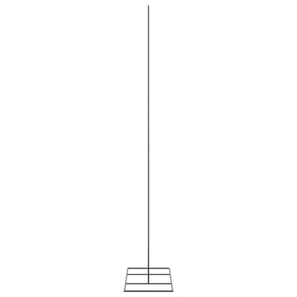 vidaXL Metall-Weihnachtsbaum für Dekorationen Schwarz 180 cm