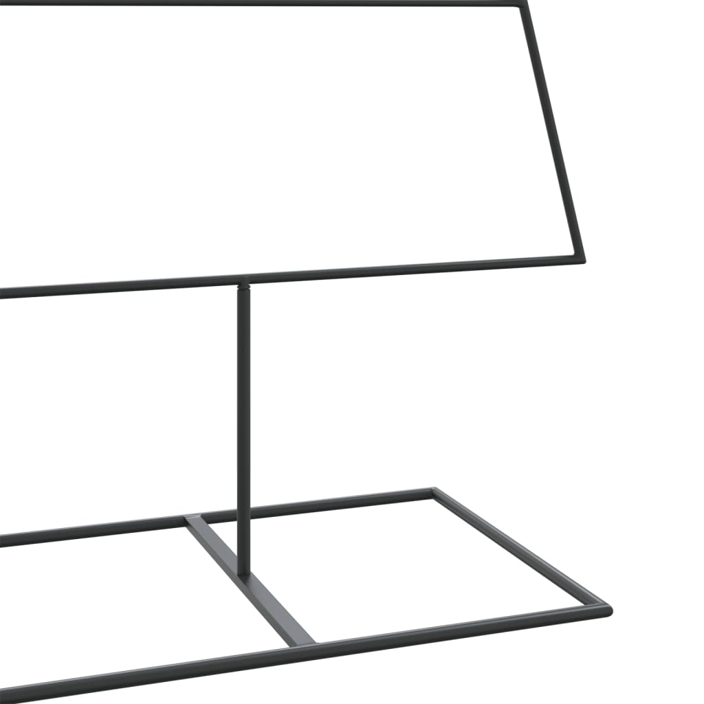 vidaXL Metall-Weihnachtsbaum für Dekorationen Schwarz 180 cm