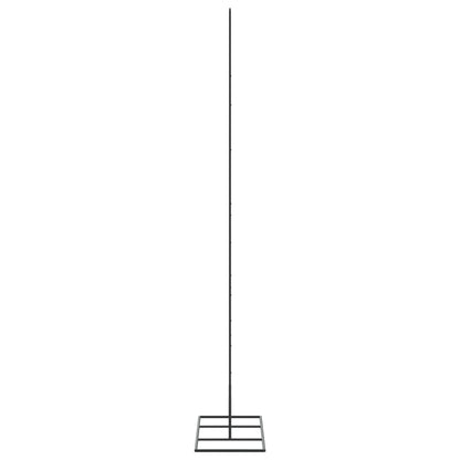 vidaXL Metall-Weihnachtsbaum für Dekorationen Schwarz 150 cm