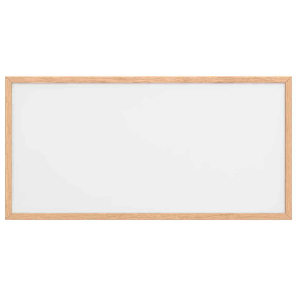 Magnetisches Whiteboard mit Rahmen aus massivem Kiefernholz 60 x 30 cm