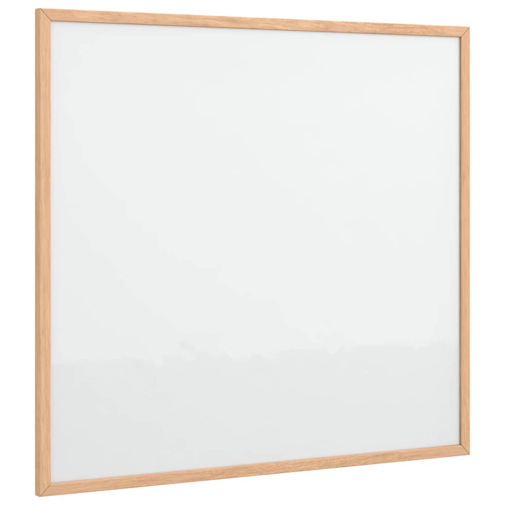 Magnetisches Whiteboard mit Rahmen aus massivem Kiefernholz 60 x 55 cm