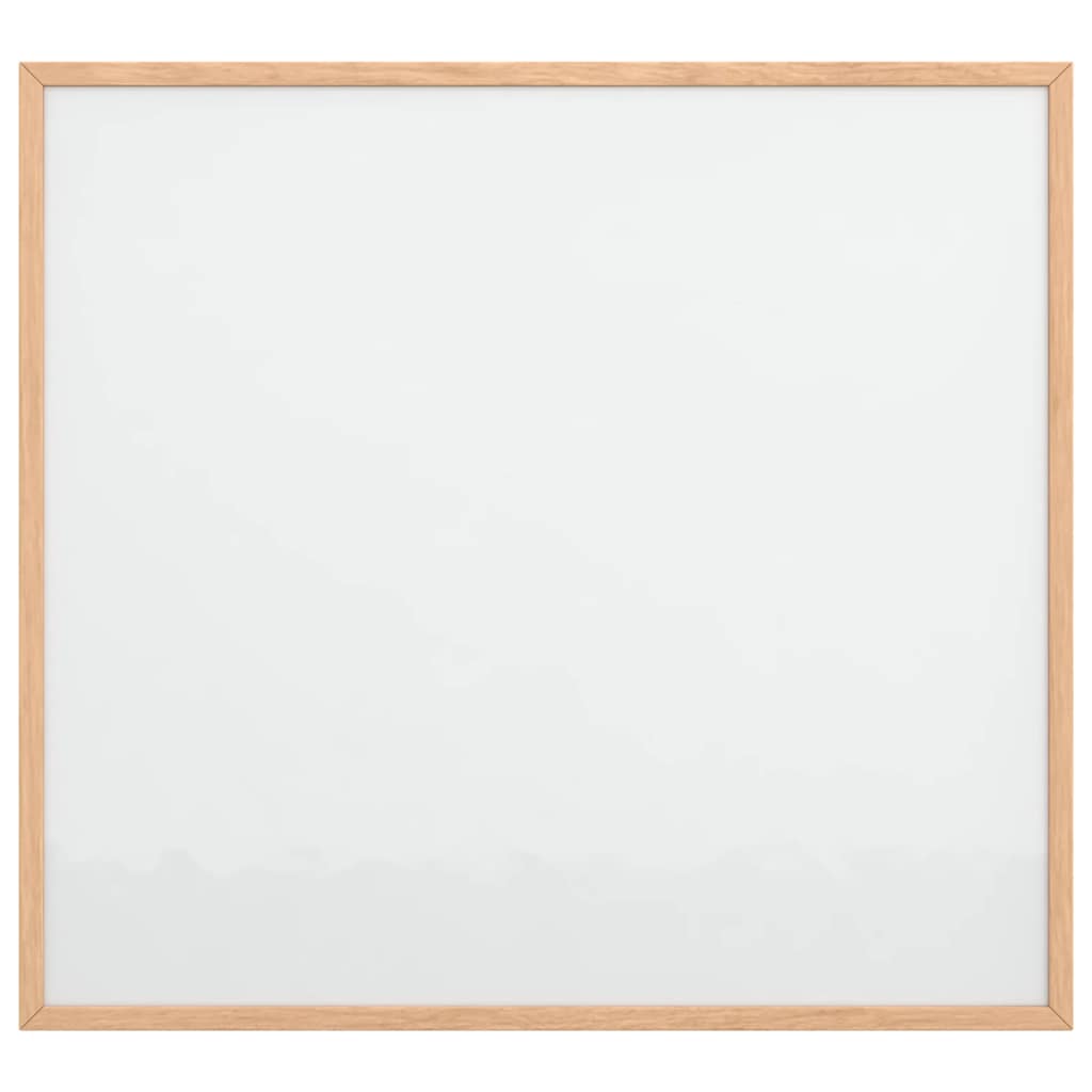 Magnetisches Whiteboard mit Rahmen aus massivem Kiefernholz 60 x 55 cm