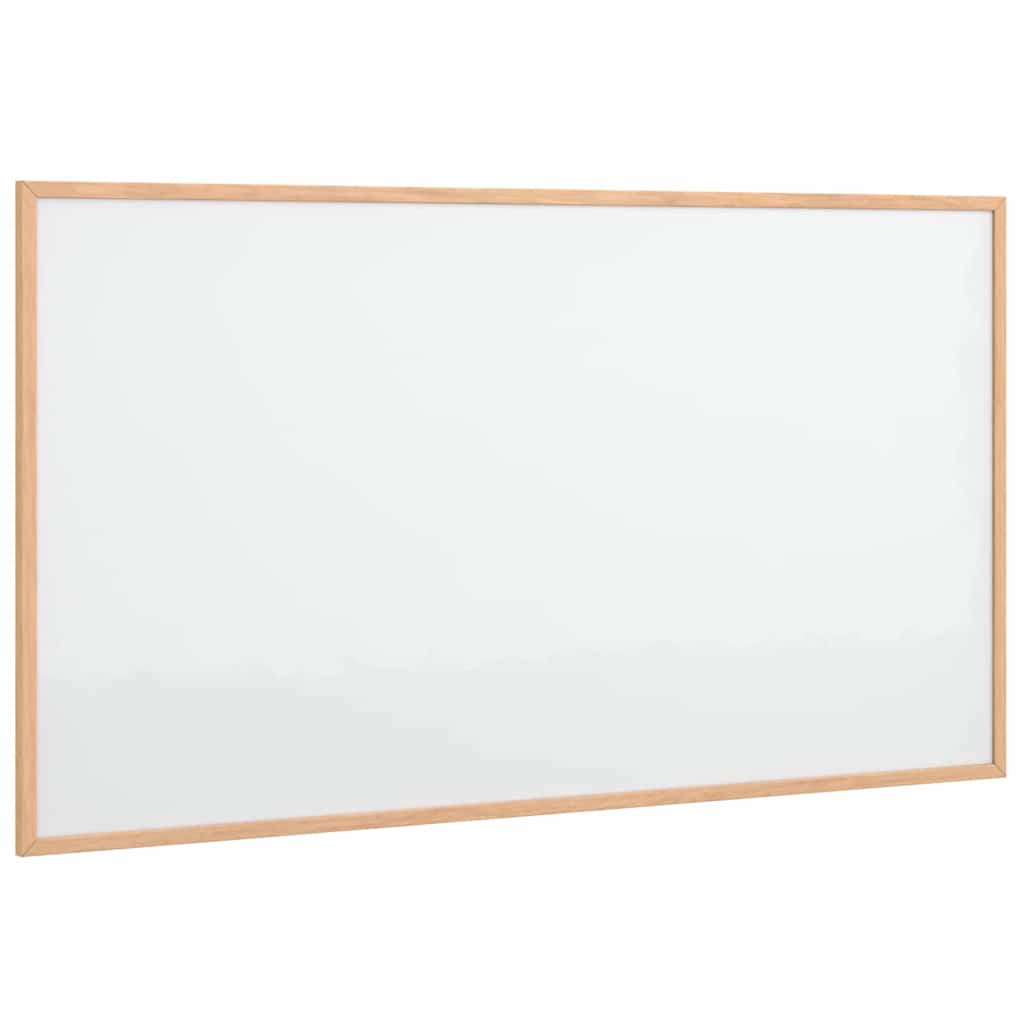 Magnetisches Whiteboard mit Rahmen aus massivem Kiefernholz 100 x 55 cm