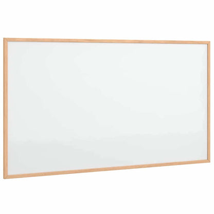 Magnetisches Whiteboard mit Rahmen aus massivem Kiefernholz 100 x 55 cm