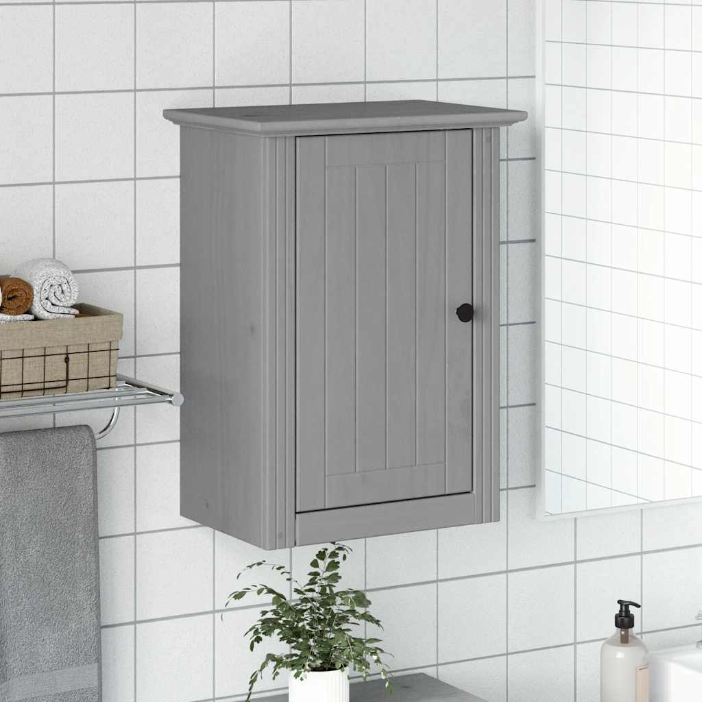 vidaXL Armoire murale de salle de bain BODO Gris 44x30x60 cm