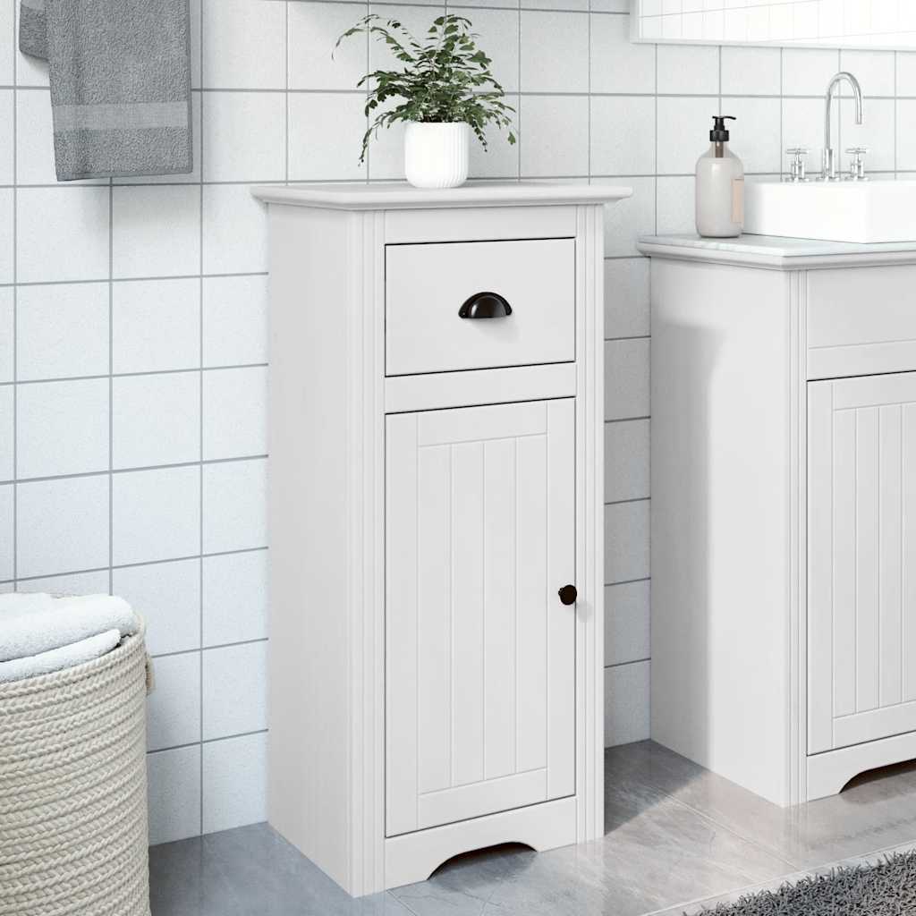vidaXL Badschrank BODO Weiß 44x30x90 cm