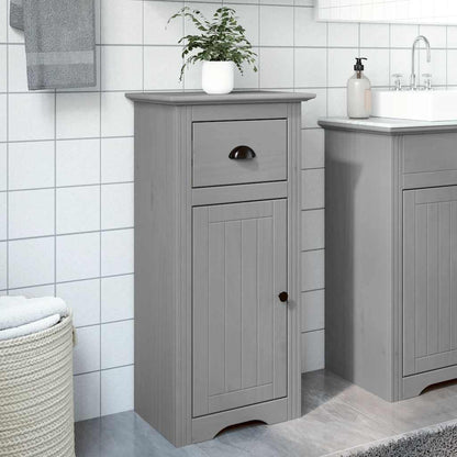 vidaXL Meuble de salle de bain BODO Gris 44x30x90 cm